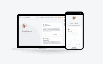 New Widget: Pope’s Prayer Profile